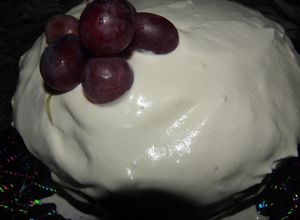Una foto de Crema Chantilly sin crema de leche o nata