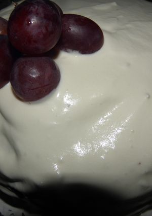 Una foto de Crema Chantilly sin crema de leche o nata