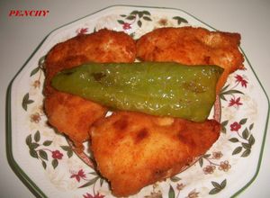 Una foto de Dobladitos de pollo rellenos de atún y queso Havarti