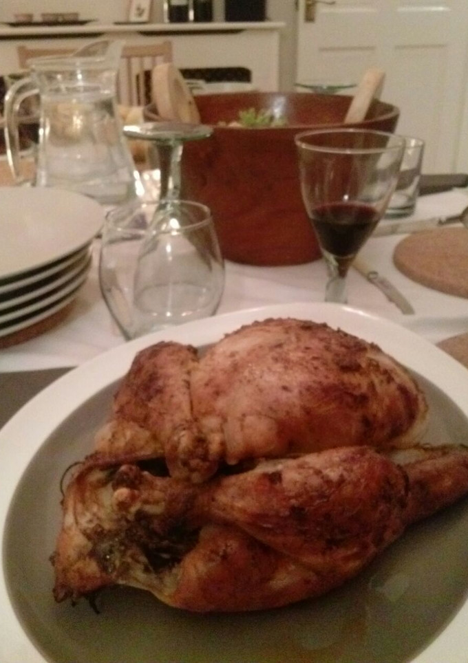 Una foto de Pollo al horno perfecto