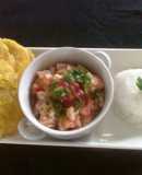 Ceviche de robalo