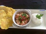 Ceviche de robalo