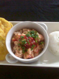 Una foto de Ceviche de robalo