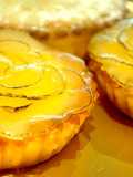 Tarta de mermelada de naranja