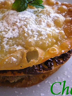 Una foto de Pastel de nuez y chocolate