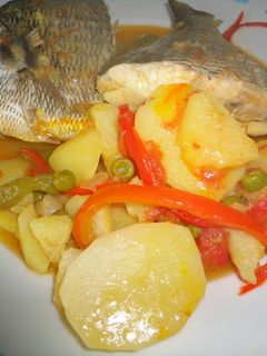 Una foto de Sargo a la gallega