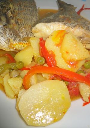 Una foto de Sargo a la gallega