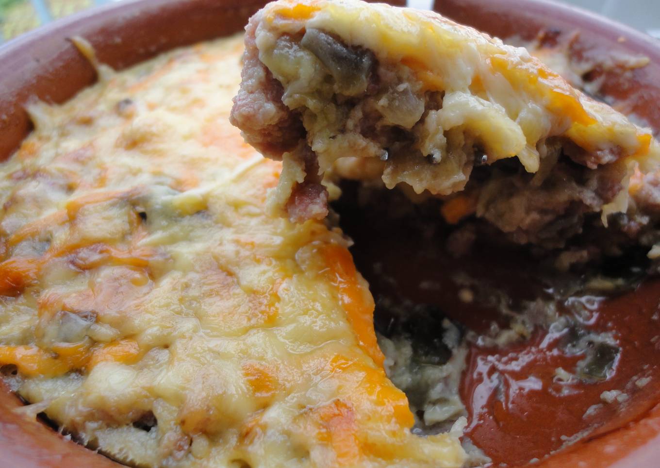 Pastel mallorquín de berenjenas<br />