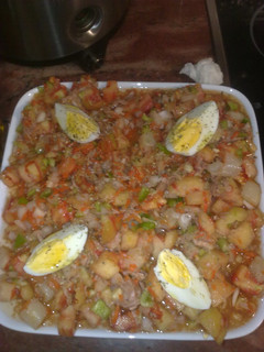 Una foto de Aliño plato unico
