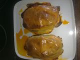 Berenjenas gratinadas con queso