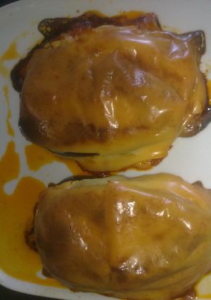 Una foto de Berenjenas gratinadas con queso