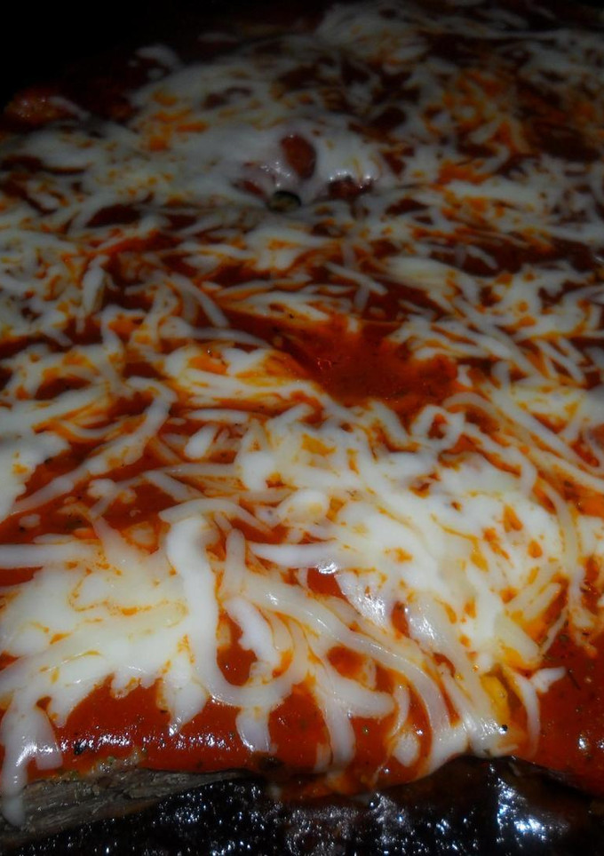 Una foto de Matambre de ternera a la pizza