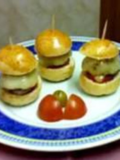 Una foto de Mini hamburguesas
