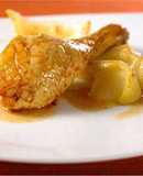 Pollo envinado