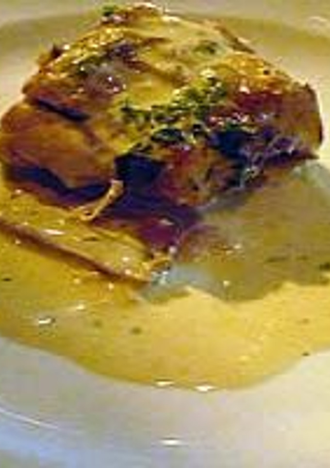 Una foto de Conejo en salsa de mostaza