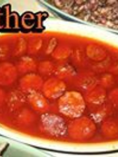 Una foto de Chorizos al vino