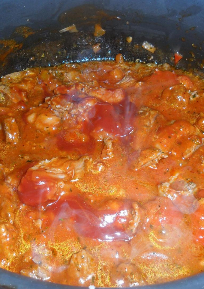 Una foto de Ternera en salsa de laurel