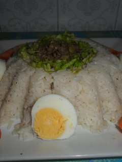Foto principal de Volcán de arroz y lentejas con vinagreta de mostaza Antigua