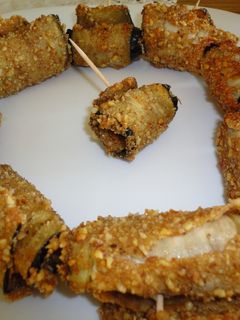 Foto principal de Rollitos de berenjena con Arzúa-Ulloa