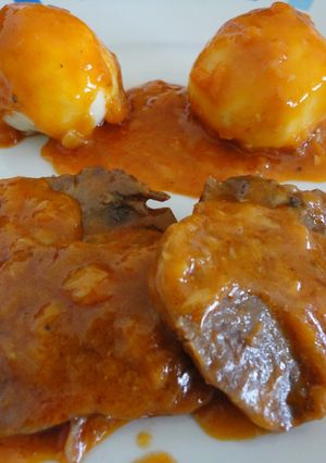 A picture of Galician Braised Beef Tongue.