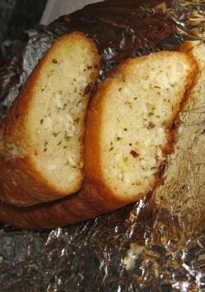 Una foto de Pan de ajo