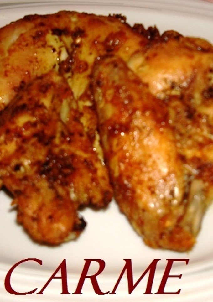 Una foto de Pollo asado al curry