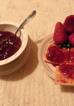 Una foto de Dulce de frutos rojos al licor