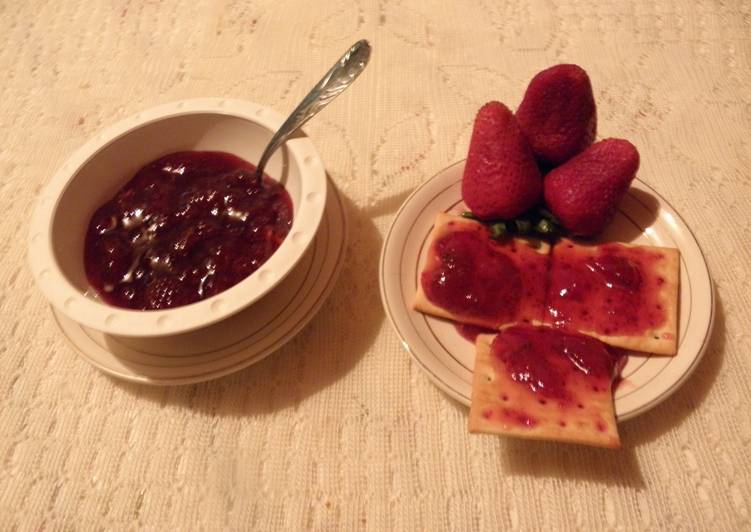 Dulce de frutos rojos al licor