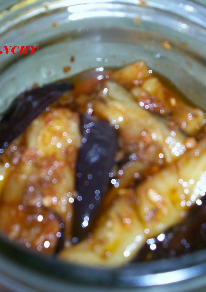 Una foto de Berenjenas escabechadas y maceradas