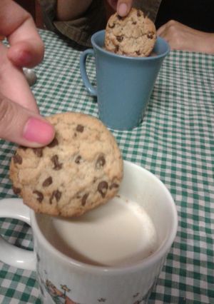 Una foto de Masitas de canela y trocitos de chocolate