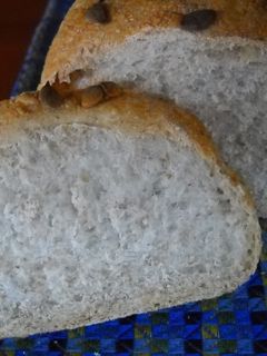 Una foto de Pan de molde con pipas de calabaza
