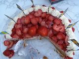 Tarta de fresas