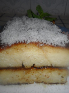 Foto principal de Budín de pan con queso crema y coco