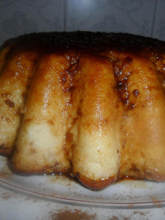 Una foto de Flan de queso ricotta y canela
