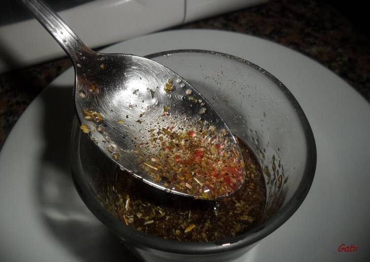 Chimichurri con vino tinto
