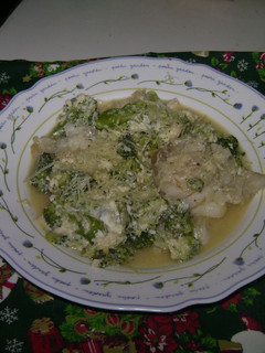 Una foto de Pescado revuelto con vegetales