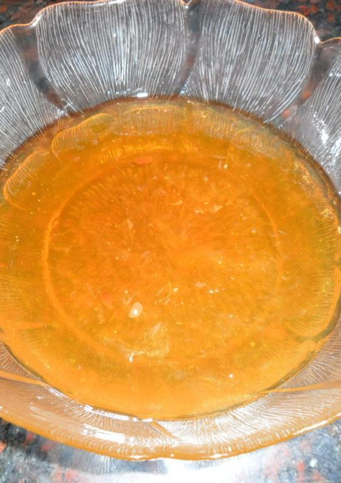 Una foto de Almíbar de naranja