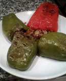 Pimientos rellenos de salud