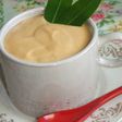 Mousse de albaricoques y melocotones frescos