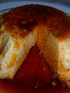 Una foto de Flan de leche condensada casero