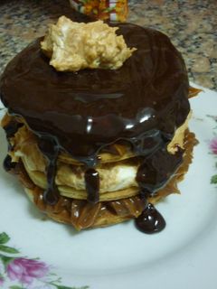 Una foto de Postre alfajor puro dulce de leche