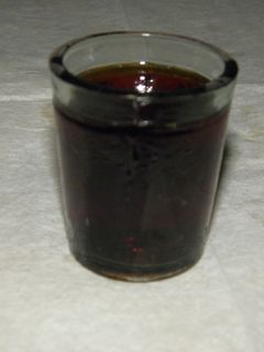 Una foto de Bebida de frambuesas