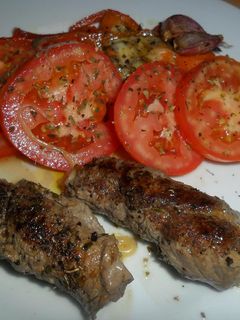 Una foto de Rollitos de ternera rellenos de quesos