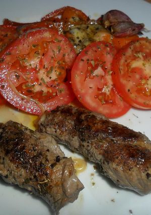 Una foto de Rollitos de ternera rellenos de quesos