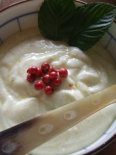 Una foto de Salsa de yogurt a la menta
