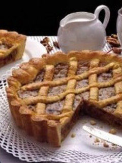 Una foto de Pasta frola de dulce de leche