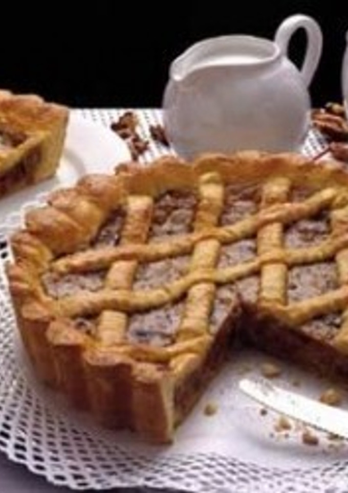Una foto de Pasta frola de dulce de leche