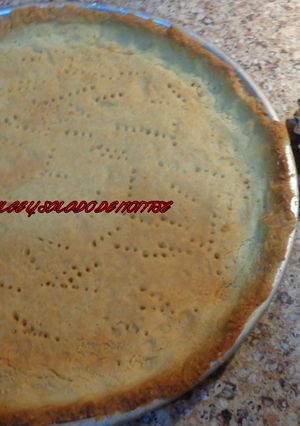 Una foto de Masas quebradas para base de tartas