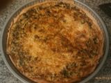 Quiché de espinacas fácil