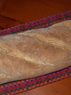 Una foto de Barra de pan con hierbas provenzales y tomillo